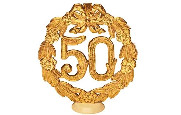 50th wedding anniversary